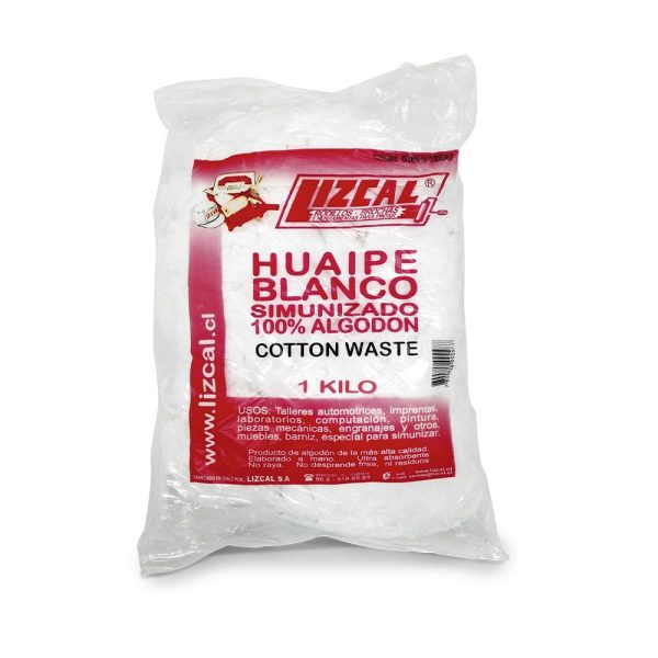 HUAIPE 100% ALGODÓN BLANCO 1 KG