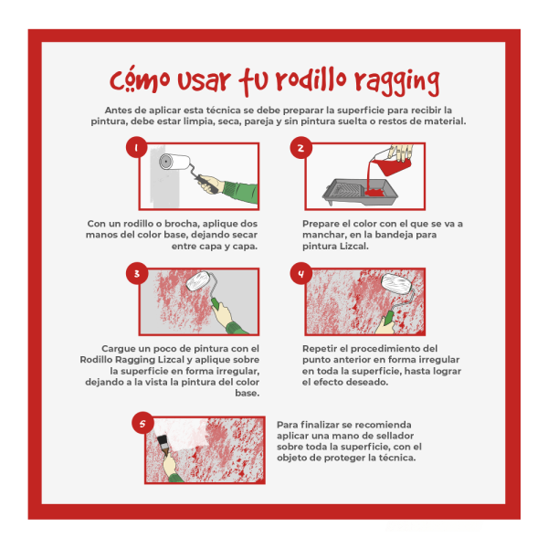RODILLO EFECTO RAGGING - Image 2