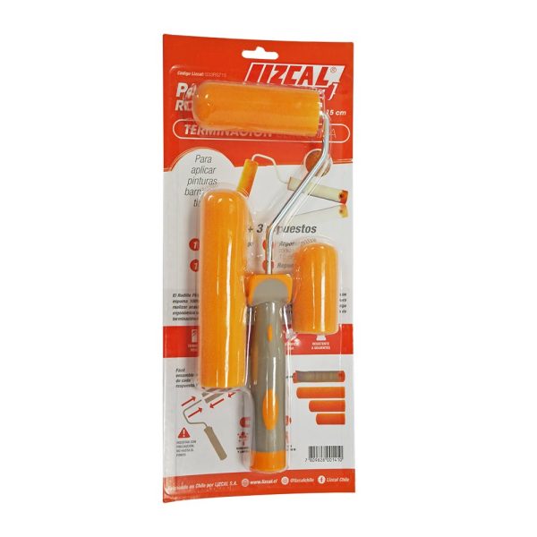 SET RODILLOS FLOCADOS 7-10-15 CM - Image 3
