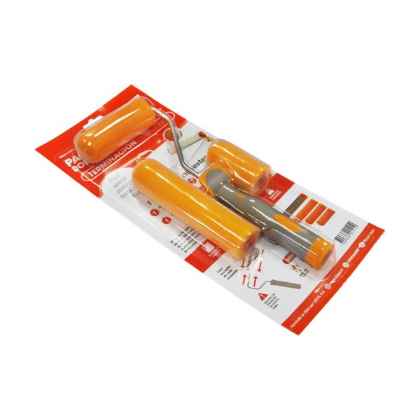 SET RODILLOS FLOCADOS 7-10-15 CM