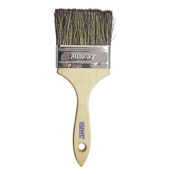 BROCHA CERDA NATURAL PATAGÓN 3/8” x 3”
