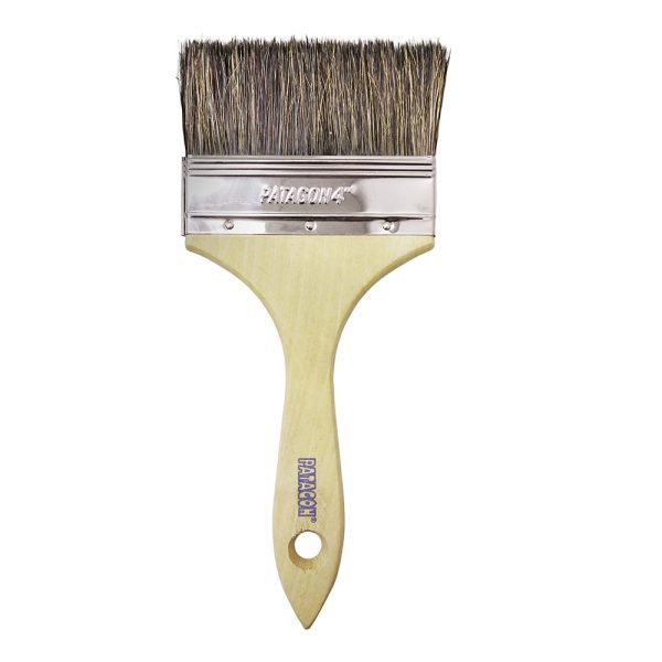 BROCHA CERDA NATURAL PATAGÓN 3/8” x 4”