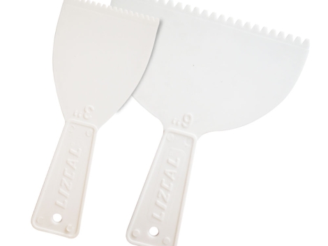 set espátulas dentada 2 pzas