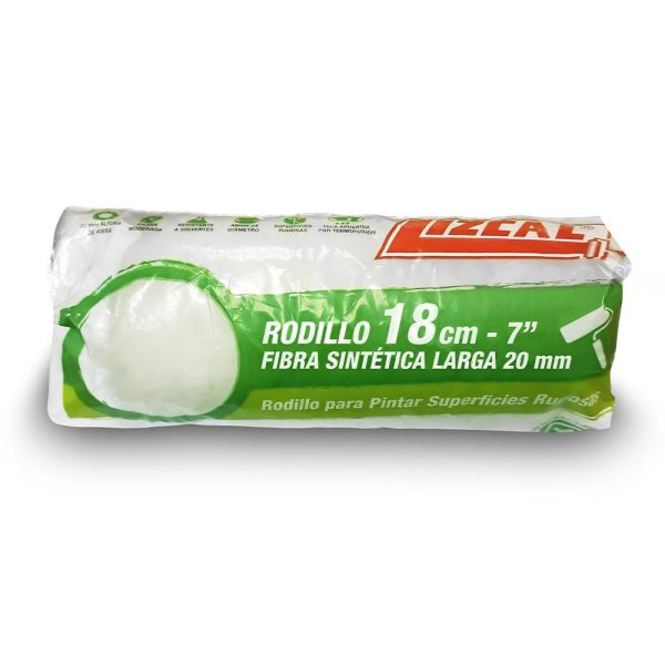 REPUESTO RODILLO FIBRA SINTÉTICA PELO LARGO 18 cm-7"